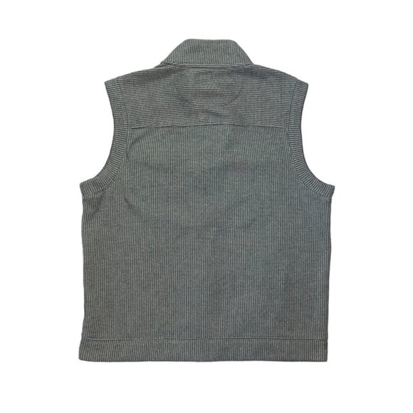 Tasso Elba Outdoor Full-Zip Pocket Sweater Vest - Gray - Men's Outerwear Size L - Picture 2 of 5